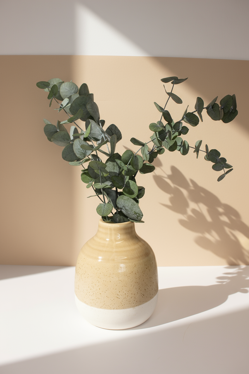 Flor seca y decoración