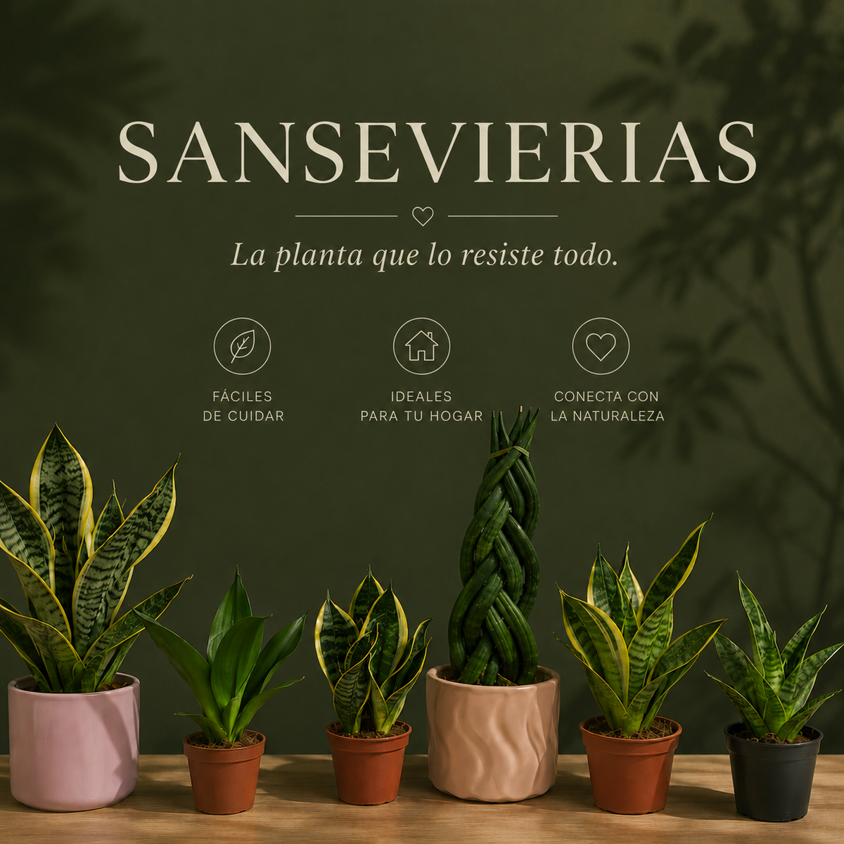 Sansevierias | La Planta de Interior Más Resistente y Fácil de Cuidar