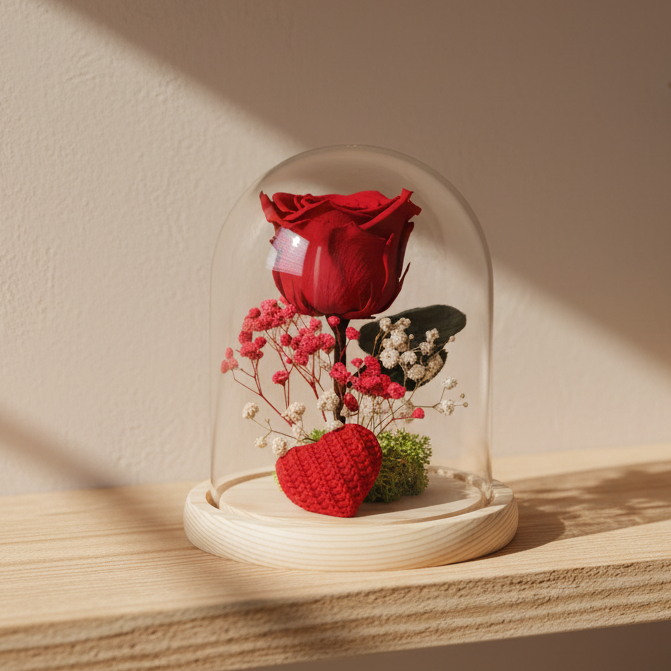 Cúpulas y Rosas Preservadas