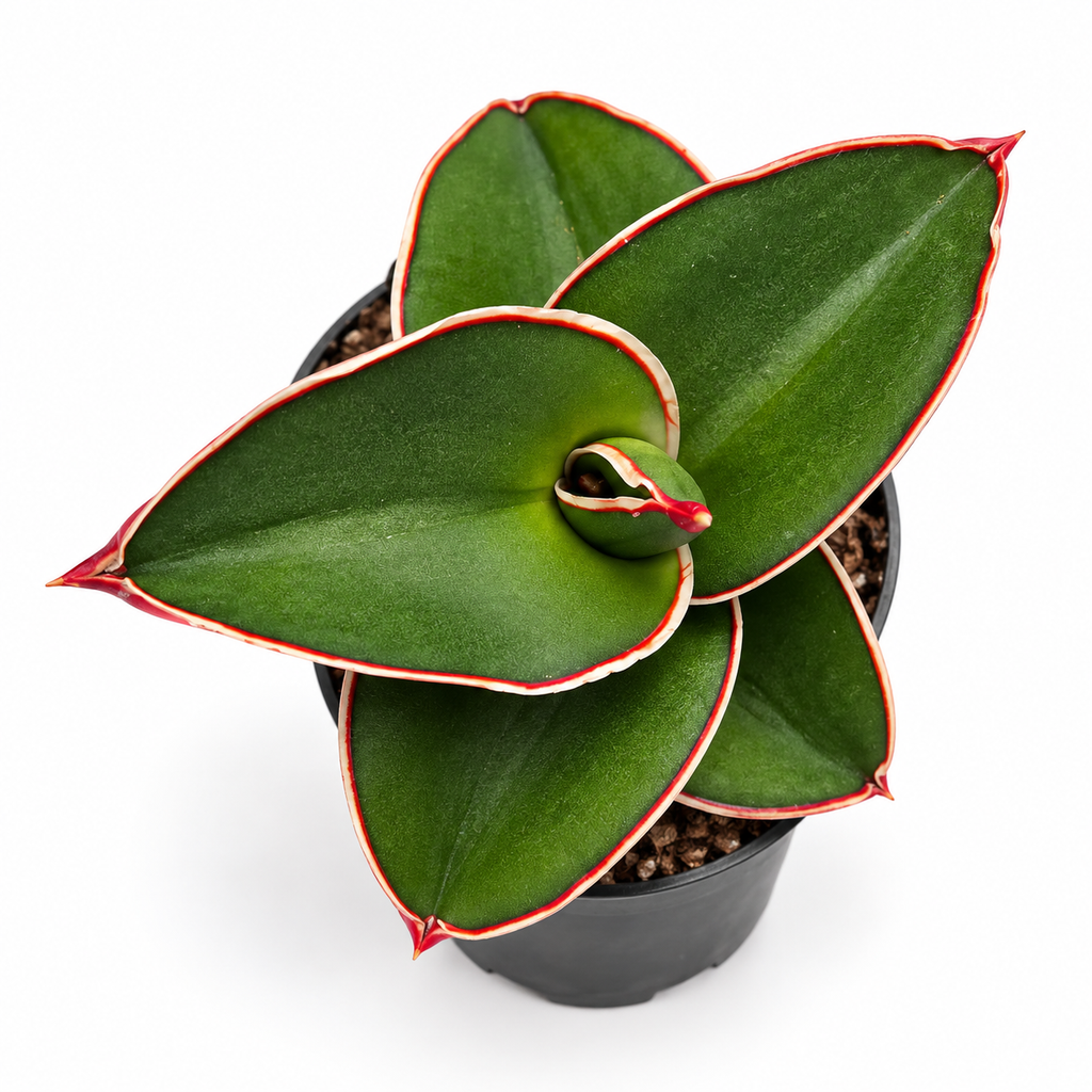 planta suculenta de interior, sansevieria decorativa, sansevieria de colección, planta de interior pequeña