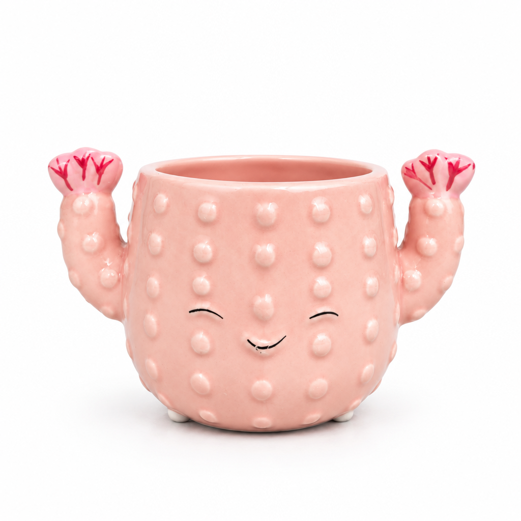 Macetero Cactus Kawai - 6 cm