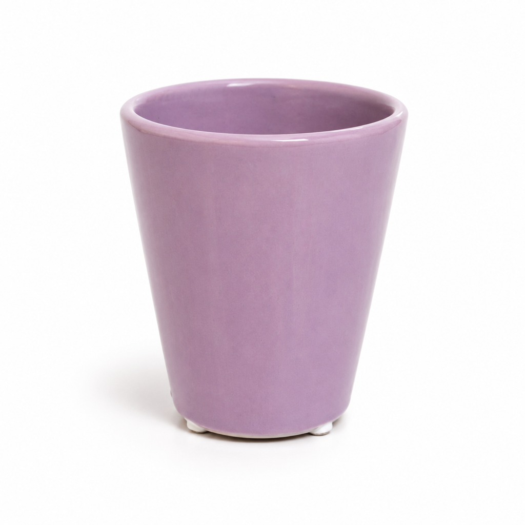 macetero púrpura mini, macetero mini púrpura, macetero morado pequeño