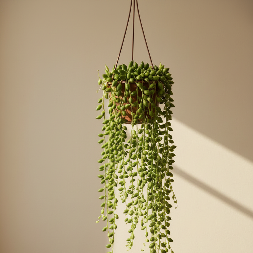 planta colgante suculenta, suculenta colgante