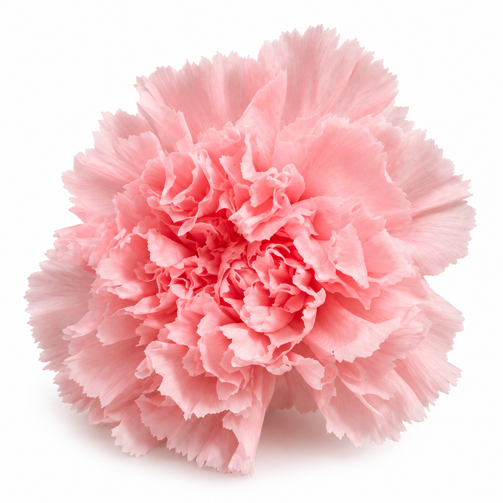 clavel preservado color rosa siempreviva