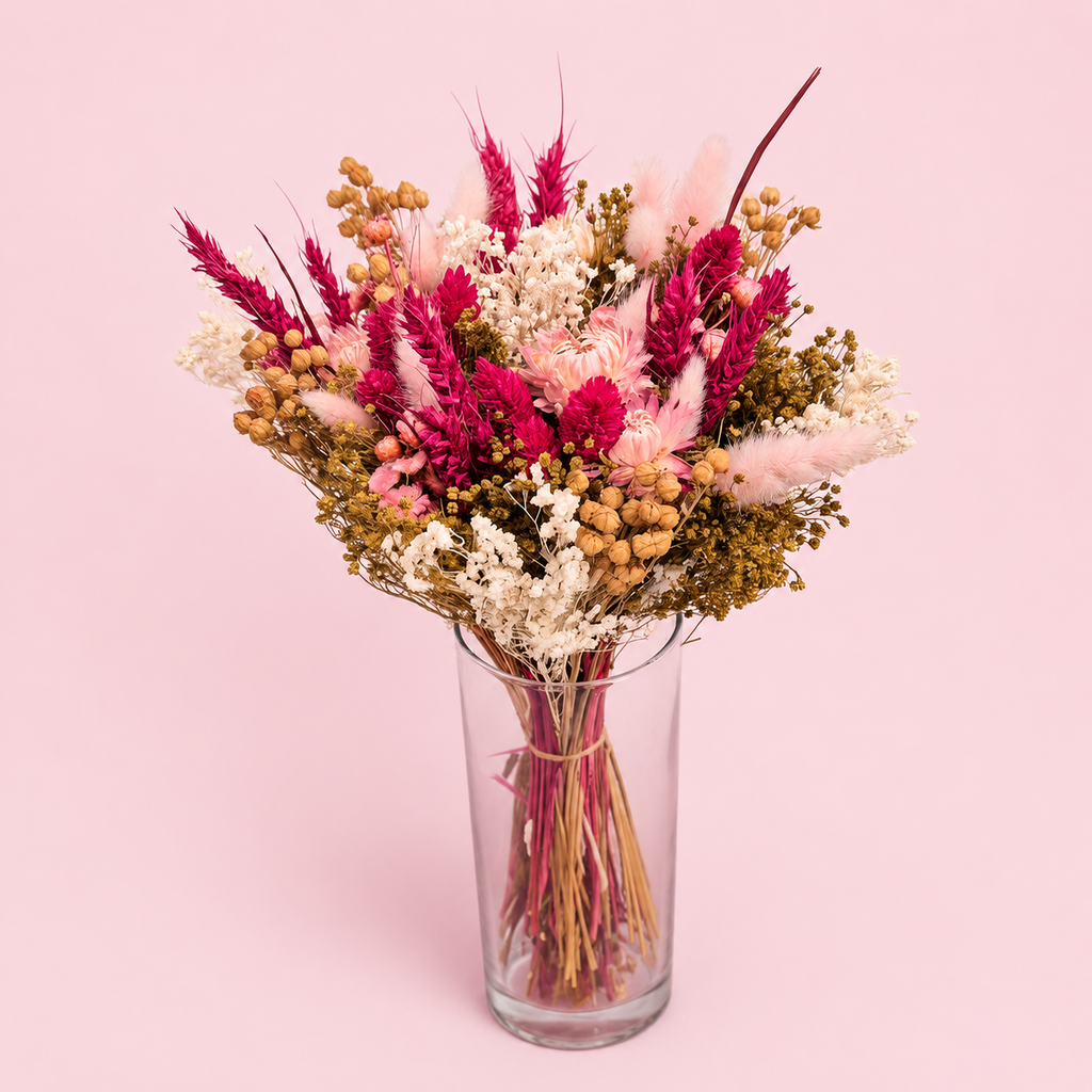 ramo de flores secas wild berry