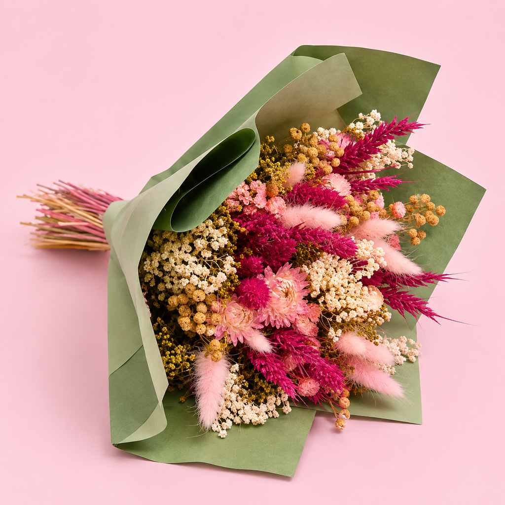 bouquet flores secas