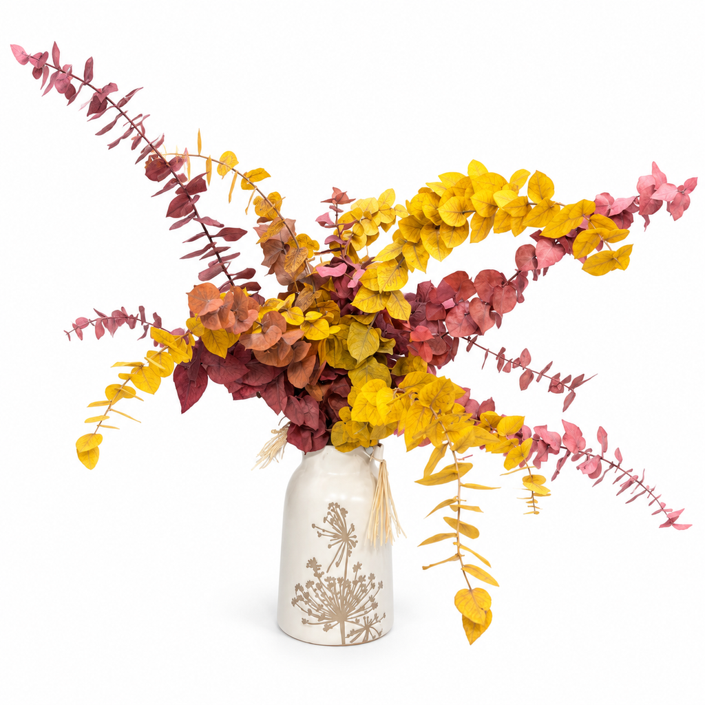 eucalipto para ramos, follaje para composiciones florales, eucalipto otoñal, hojas de eucalipto preservadas