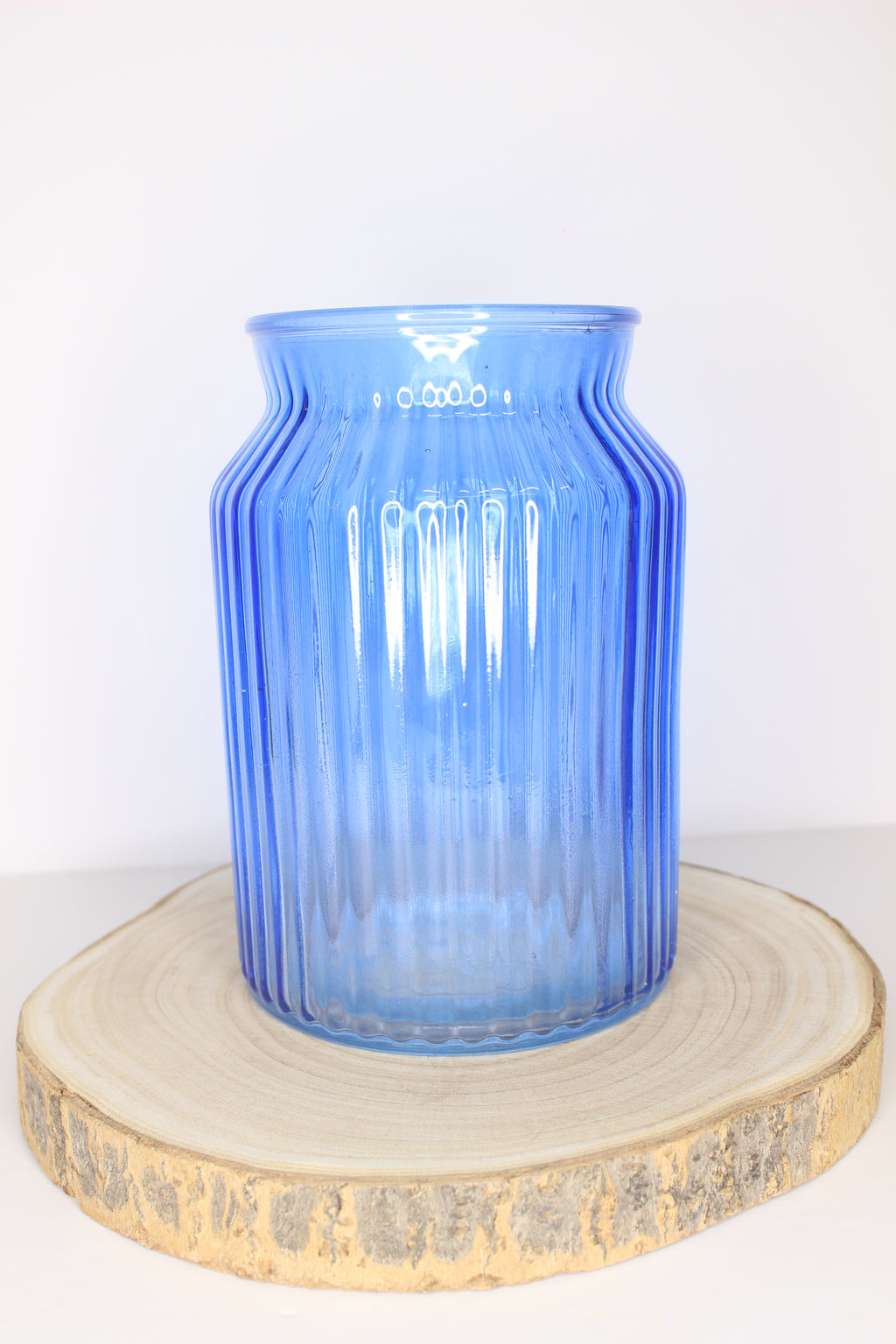 Vaso Vetro Blu M