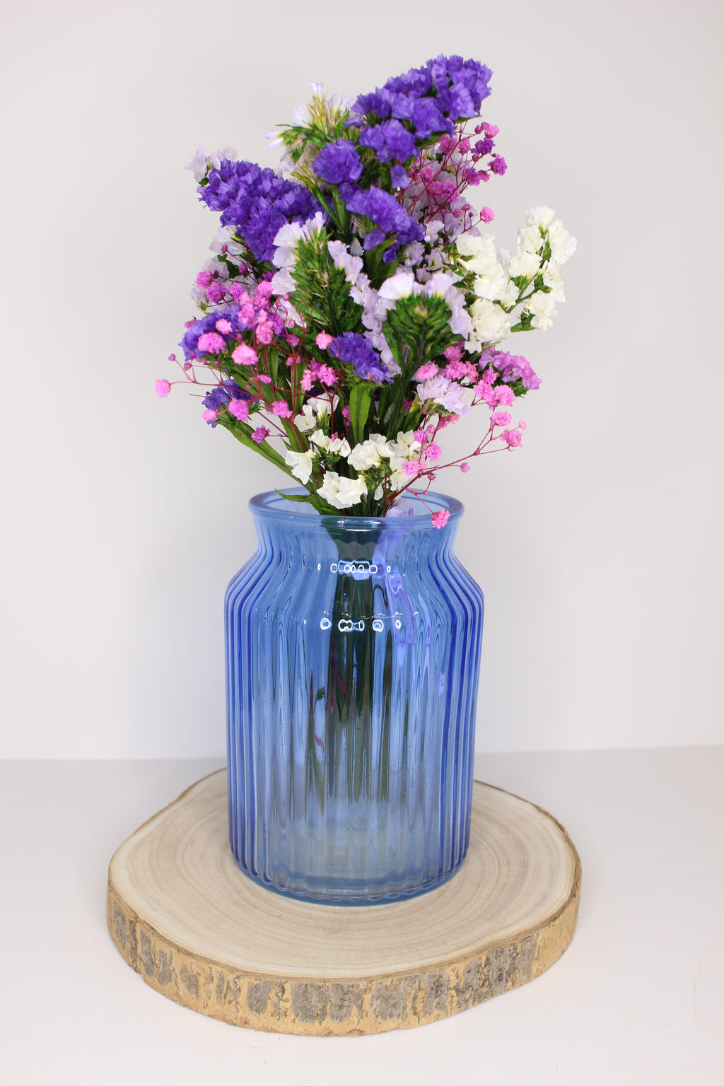 Vaso Vetro Blu M