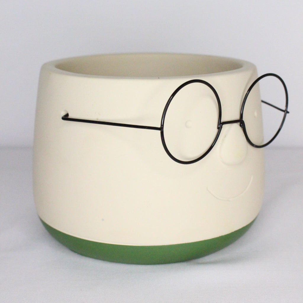 Macetero Gafas M - 9 cm