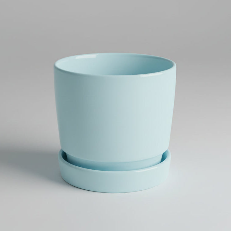 Maceta + Plato Colors - 13 cm