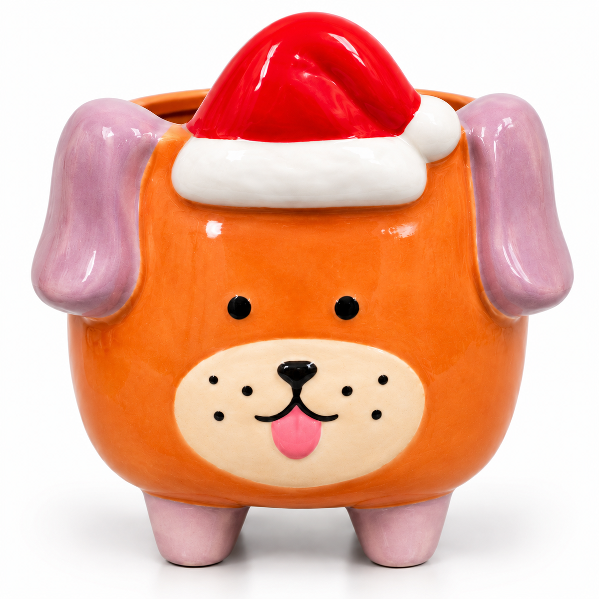 maceta pequeña para suculentas, macetero navideño para cactus