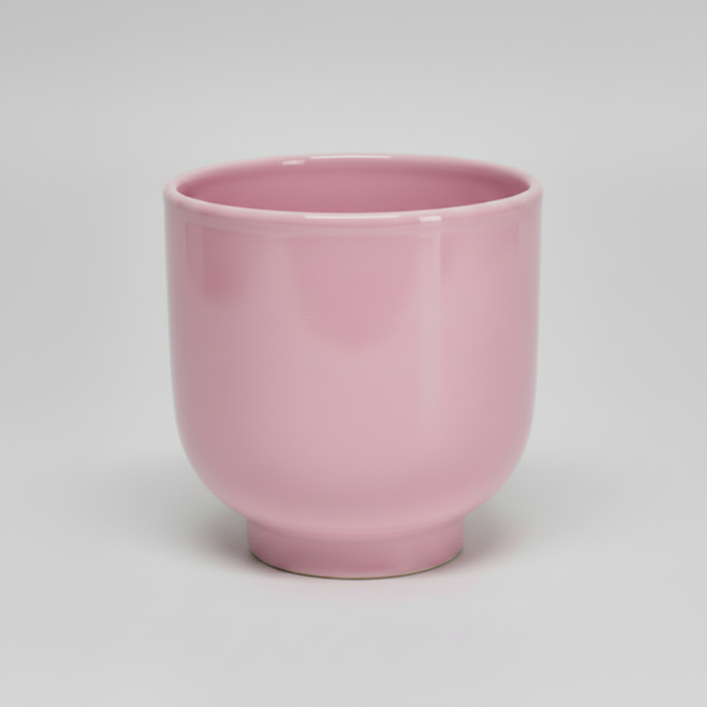 Cache-pot rose - 6 cm