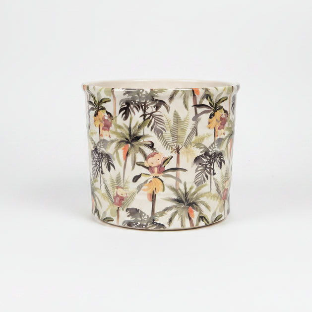 maceta tropical mono