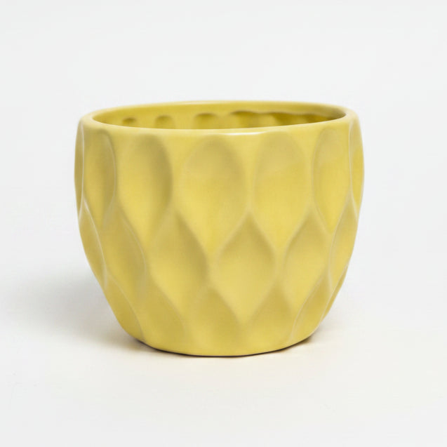 maceta rombos ceramica