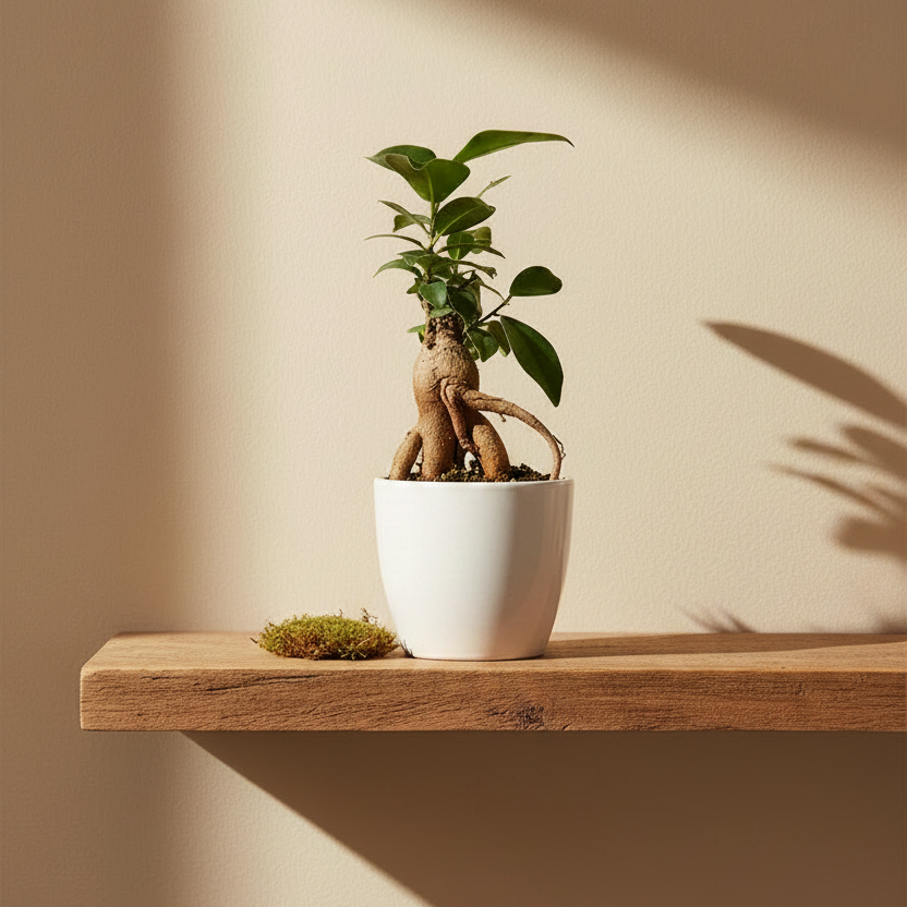 mini ficus ginseng bonsai