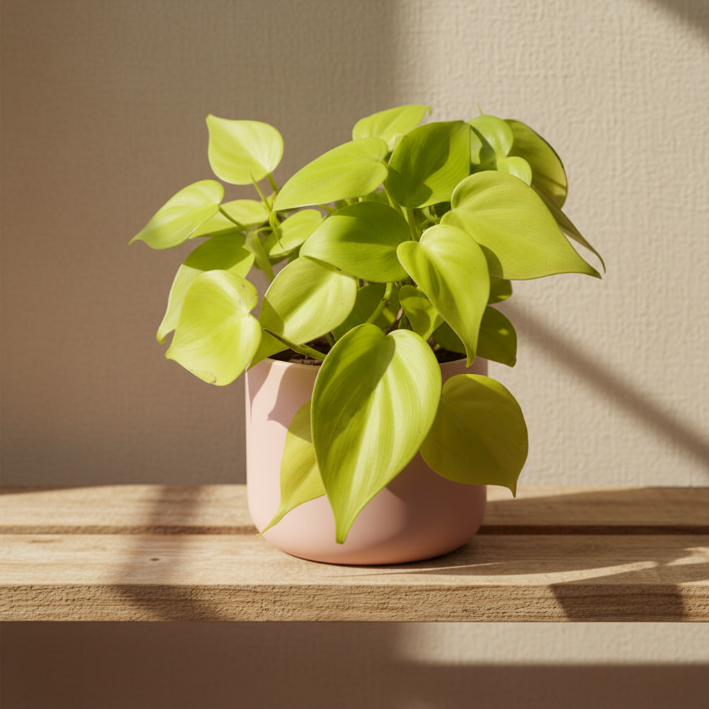 Filodendro neón (Philodendron Lemon Lime)