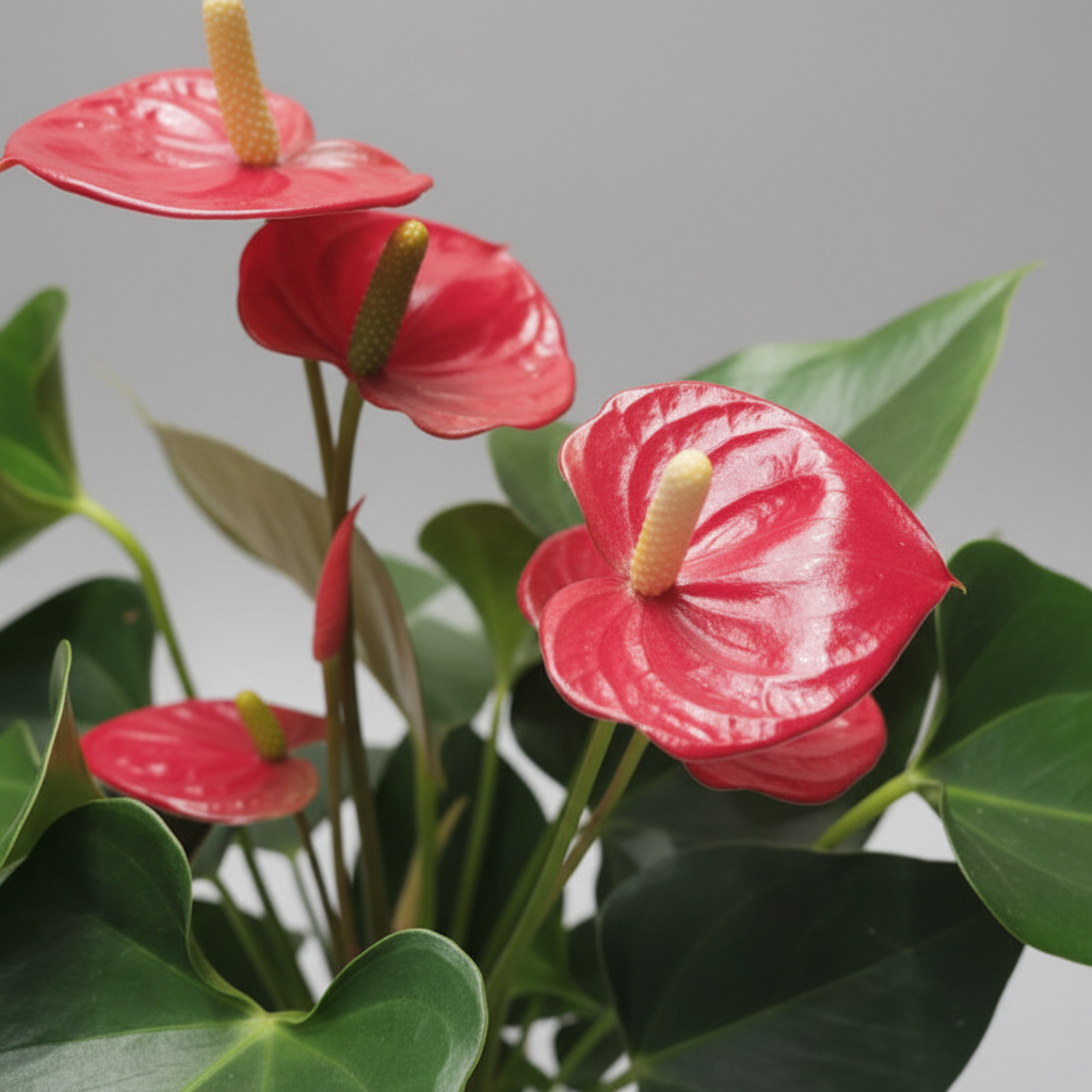 Anthurium planta exótica de interior