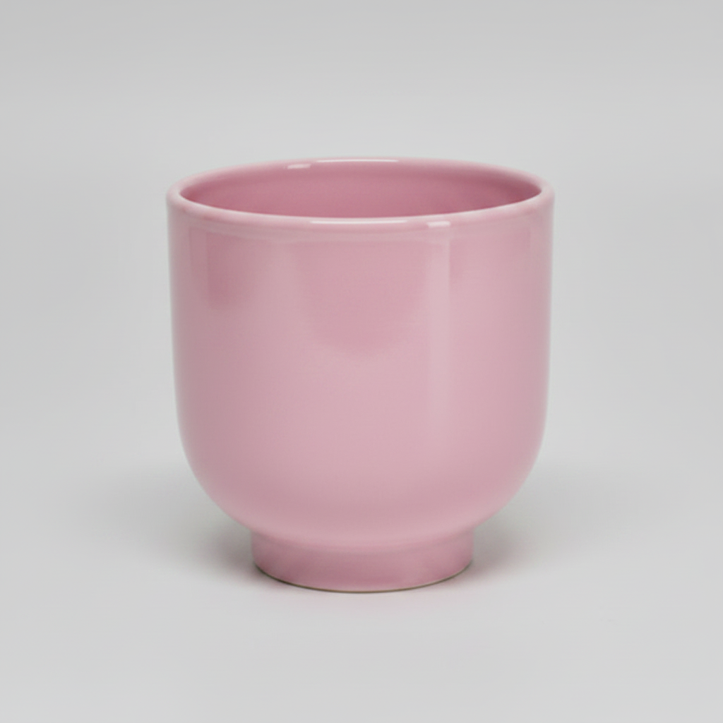 Cache-pot rose - 6 cm