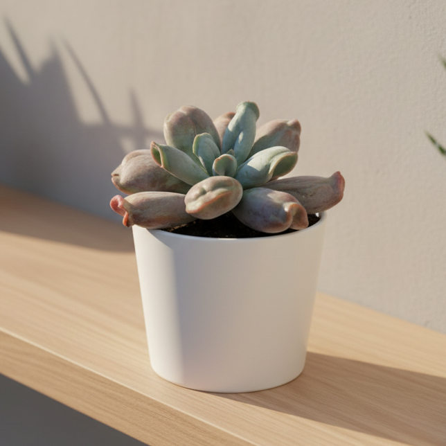 Planta ornamental Echeveria Culibra Lingua para decoración