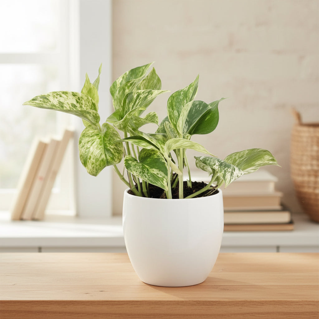 Potho Marble Queen (Epipremnum aureum)