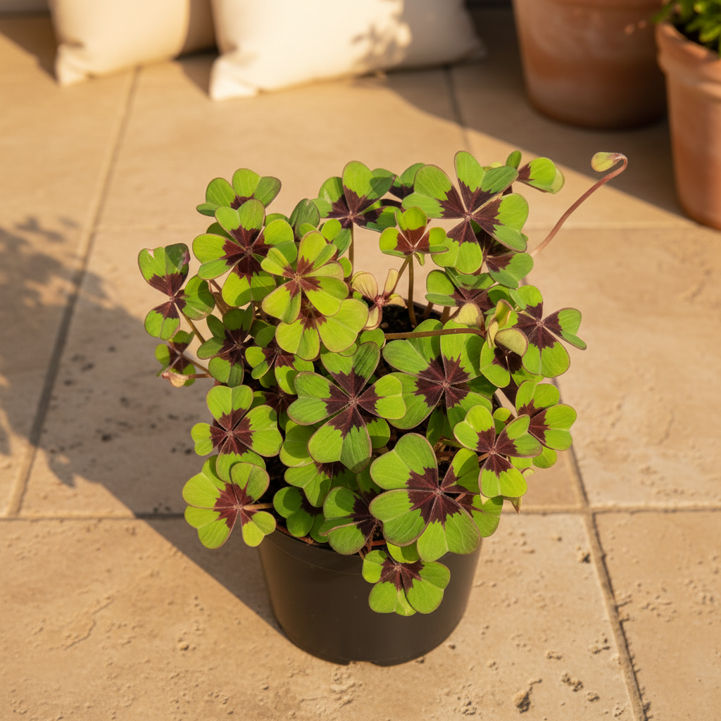Oxalis tetraphylla (Trifoglio a quattro foglie)