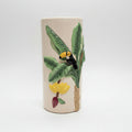 jarron tropical ceramica