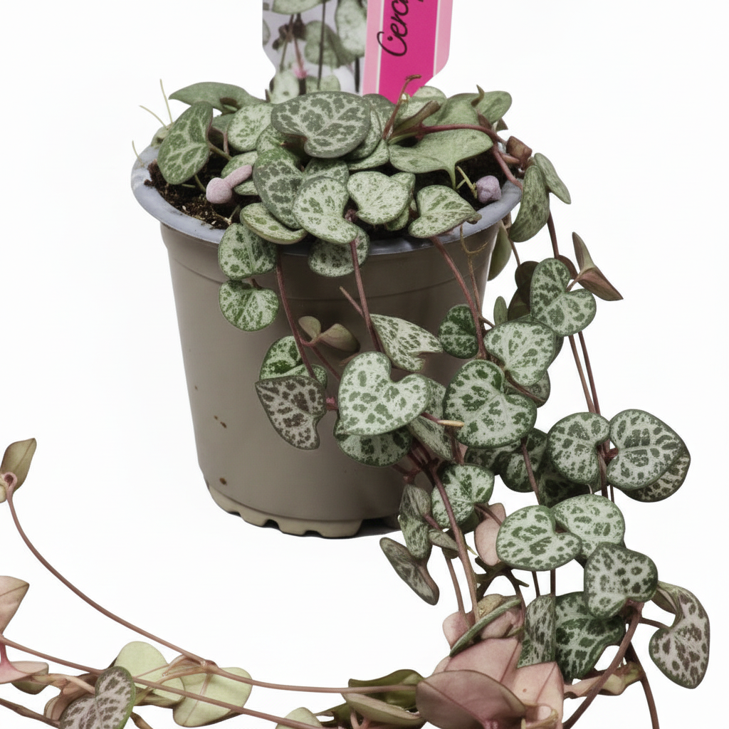 Ceropegia Woodii (Planta Cadena De Corazones)
