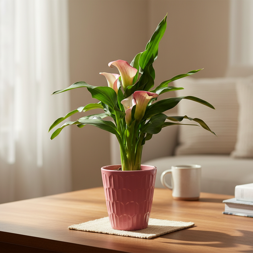 Zantedeschia Cala Flor Rosa